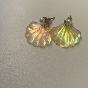 Seashell earrings